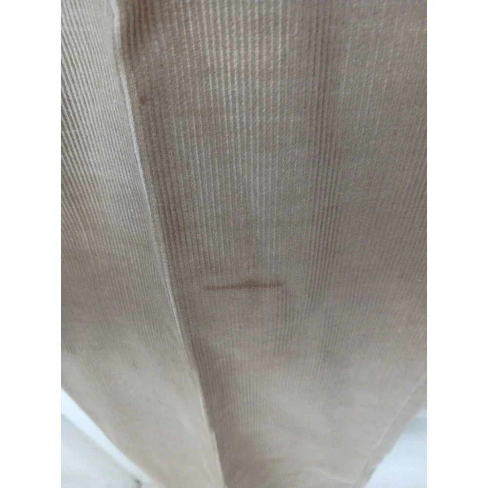 Vtg JC Penney Big Mac Corduroy Pants Mens 40X28 Tan Permanent Press Baggy Wide